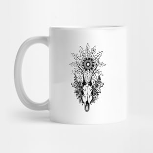 deer skull Mug